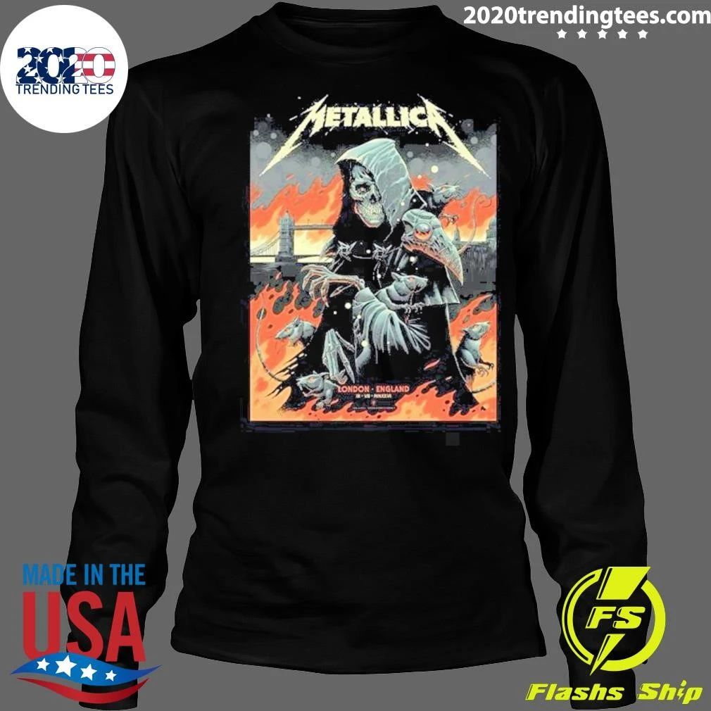 Metallica M72 London England 2026 Night 1 Venue At London Stadium On 3 July 2026 Art Shirt