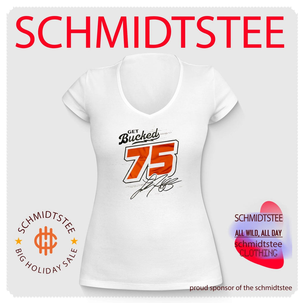 Get Bucked 75 Distressed Signature racing shirt