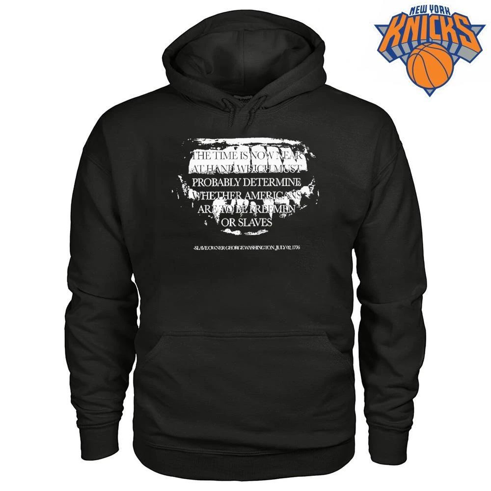 The Time Is Now Near At Hand George Washington Quote Slavery Anti Racism T Shirt
