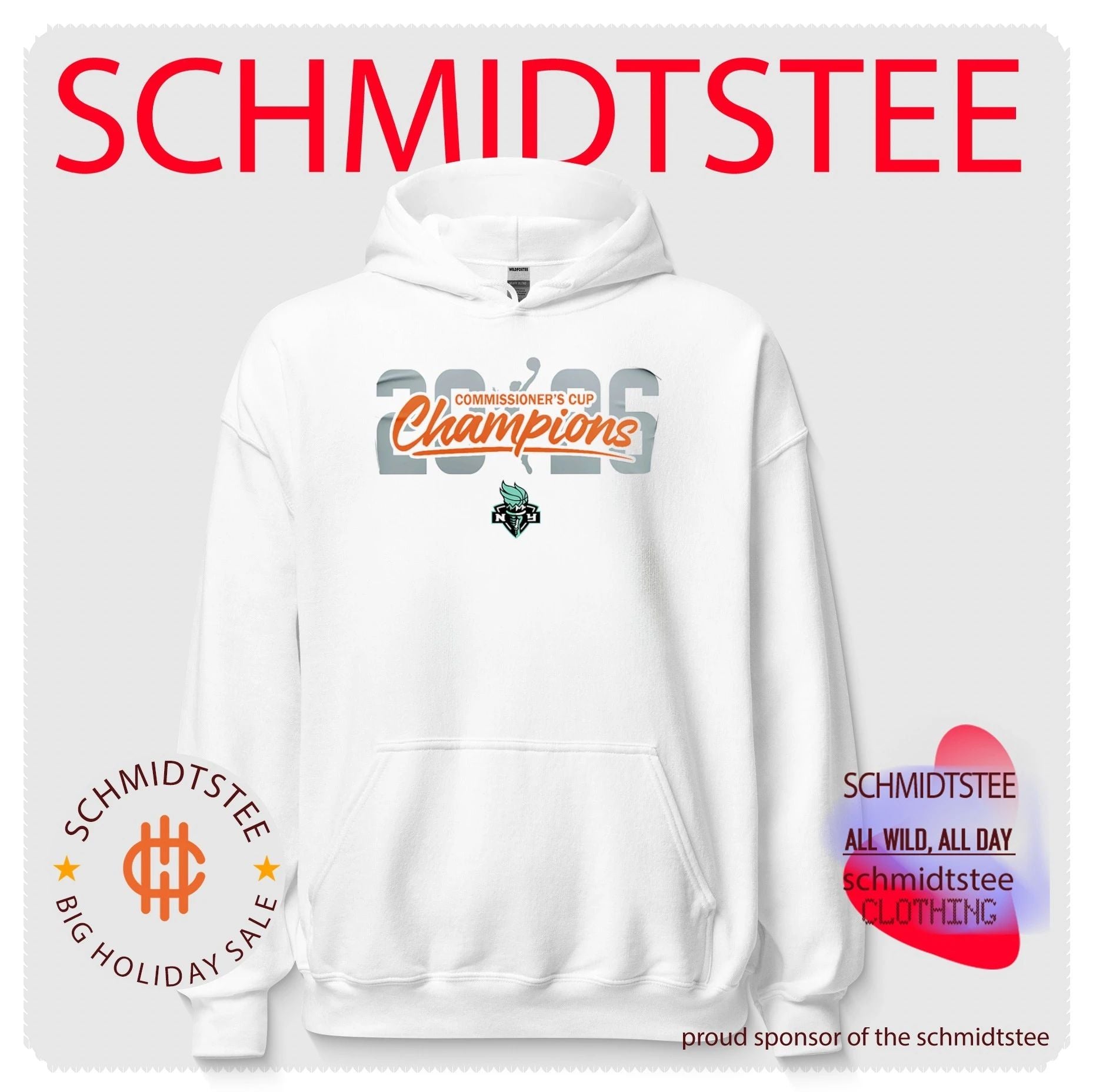 NY Liberty 2026 WNBA Commissioner’s Cup Champions Shirt