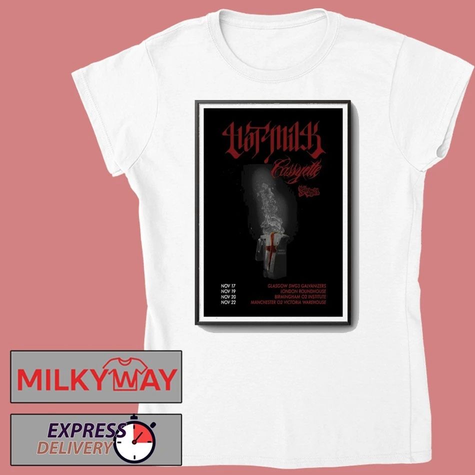 Milk Rock Band Concert Poster shirt