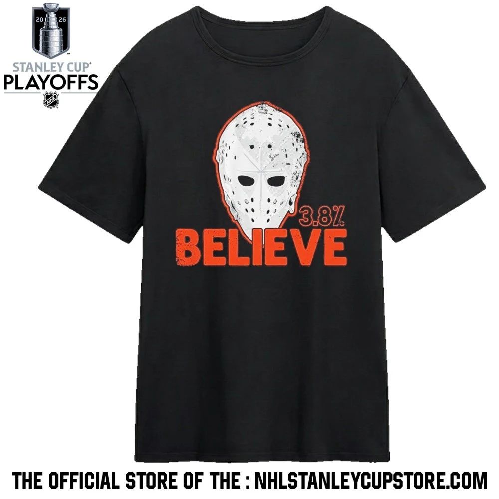 Bernie Parent Believe Mask 3.8% Shirt