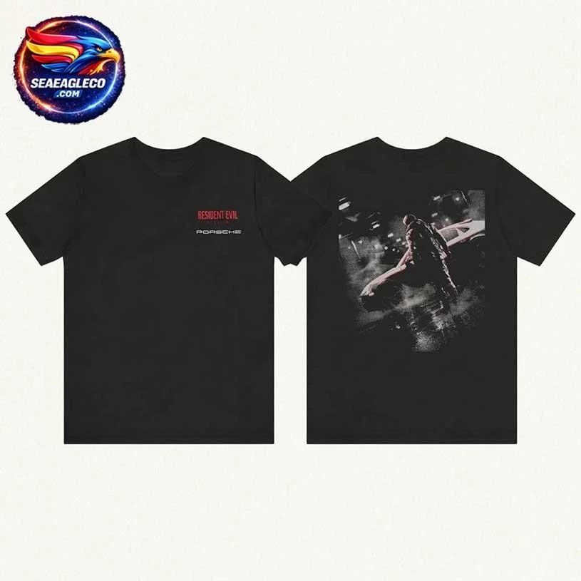 Resident Evil Requiem Porsche Two Sided Shirt