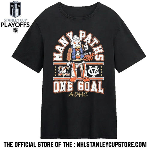 Anaheim Ducks Many Paths Time To Mask One Goal Shirt
