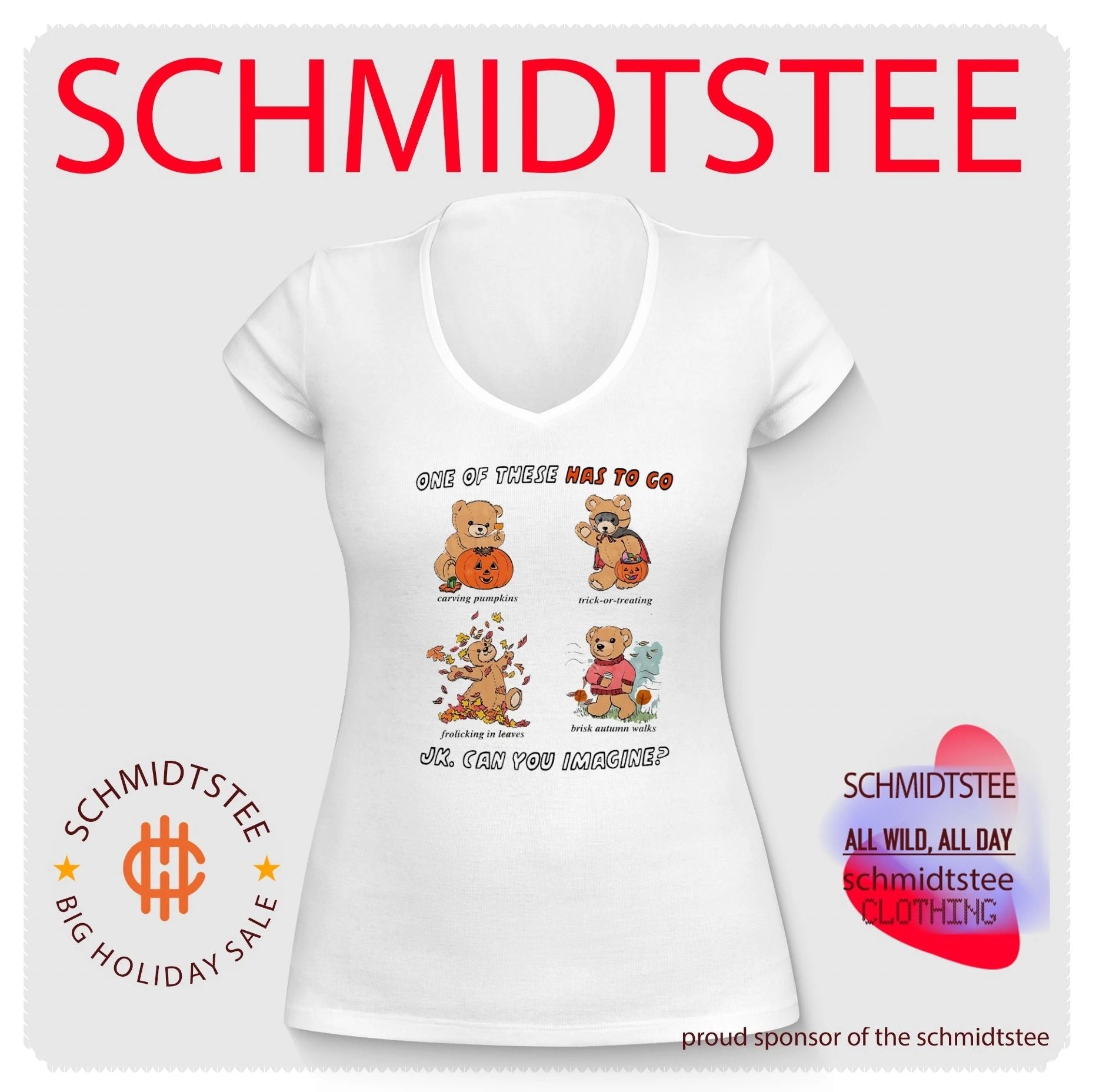 Teddy Bear Autumn Activities One of These Has to Go shirt