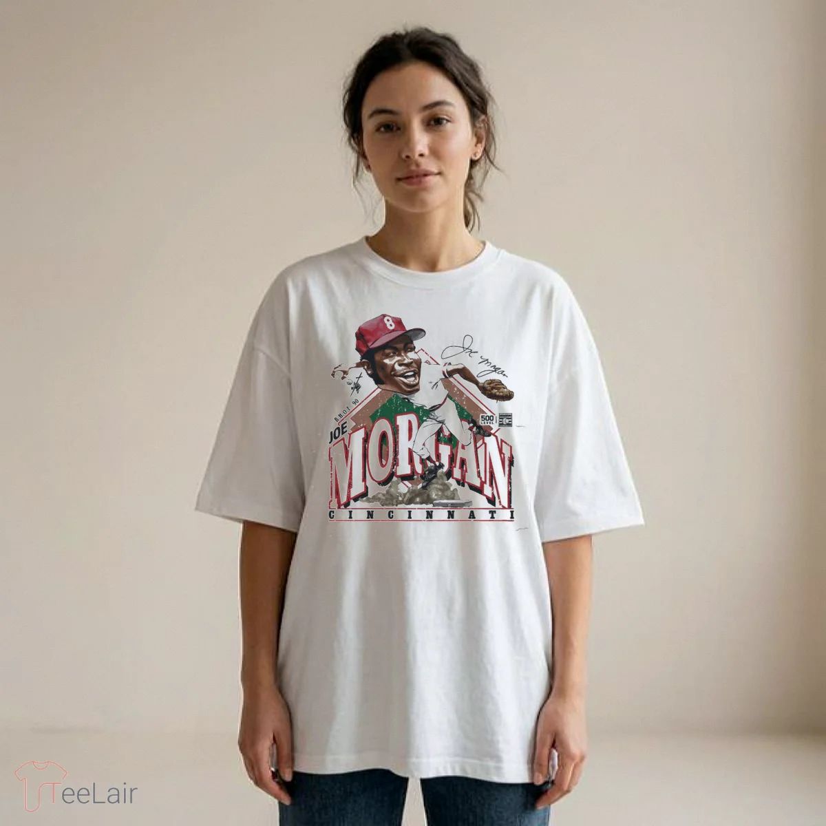 Joe Morgan Cincinnati Bruce Stark Collection Shirt
