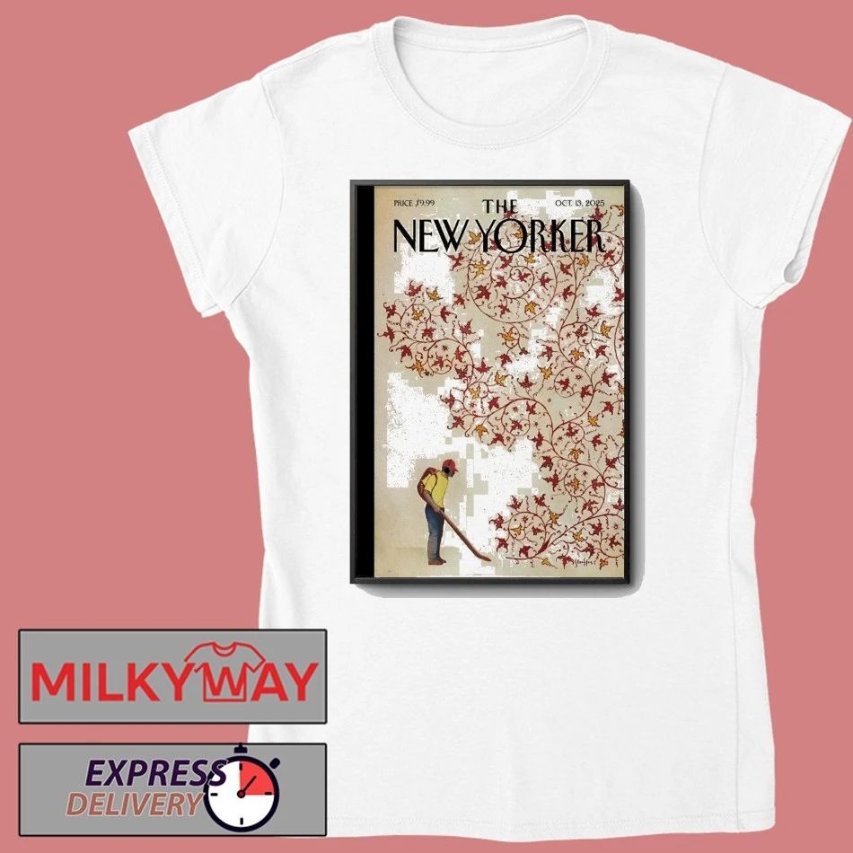 The New Yorker Poster 10.13.2025 Brian Stauffer’s Winds of Change shirt