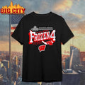 Wisconsin Badgers Men’s Hockey 2026 NCAA Frozen Four Vegas Graphic Shirt
