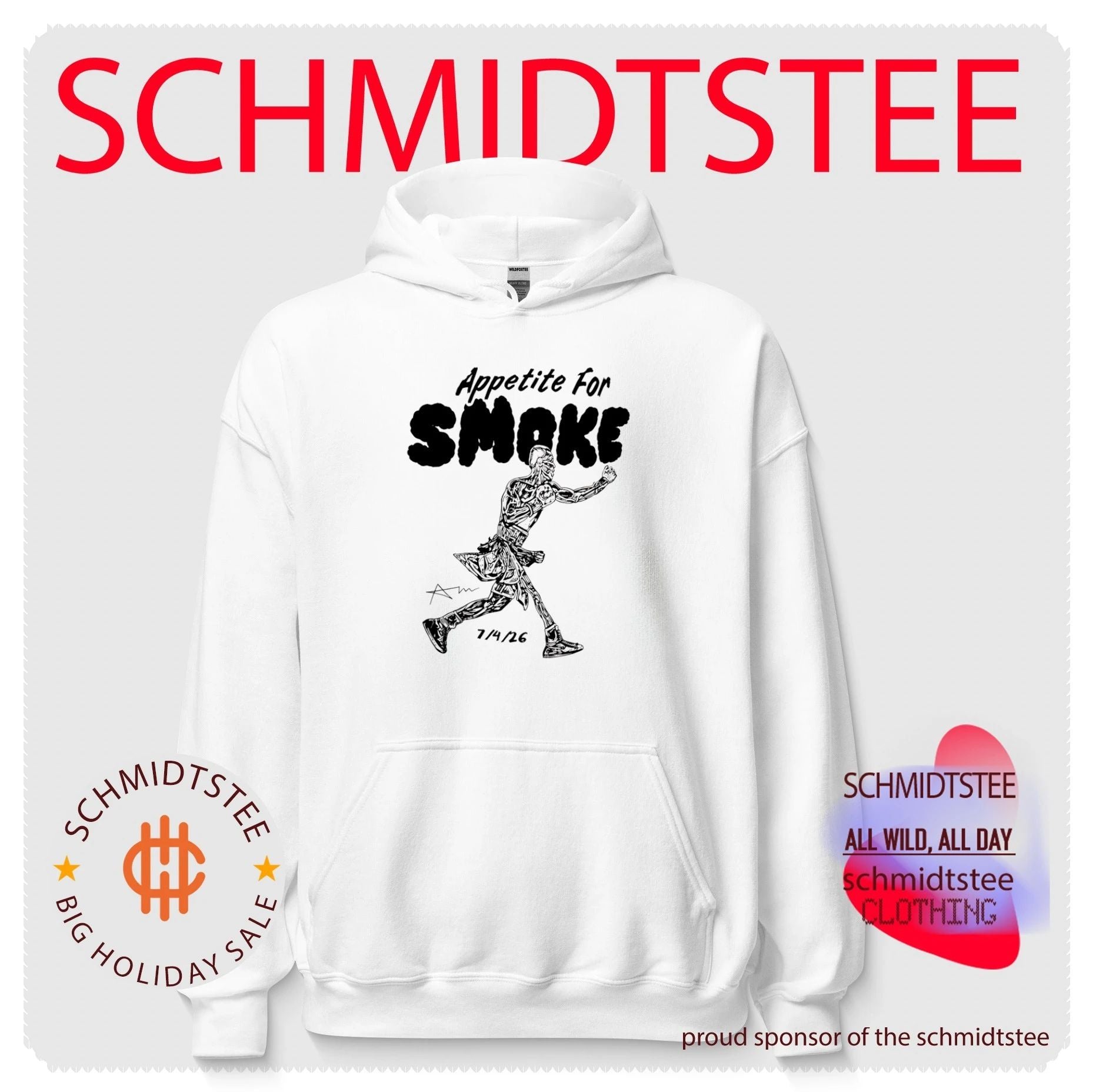 Appetite For Smoke 7 4 26 Shirt