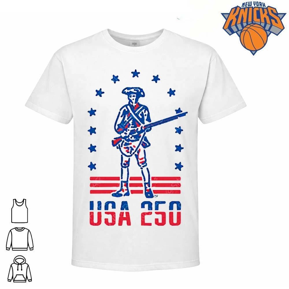 USA 250 Minuteman Revolutionary Happy 4th of July Celebration American Independence Shirt