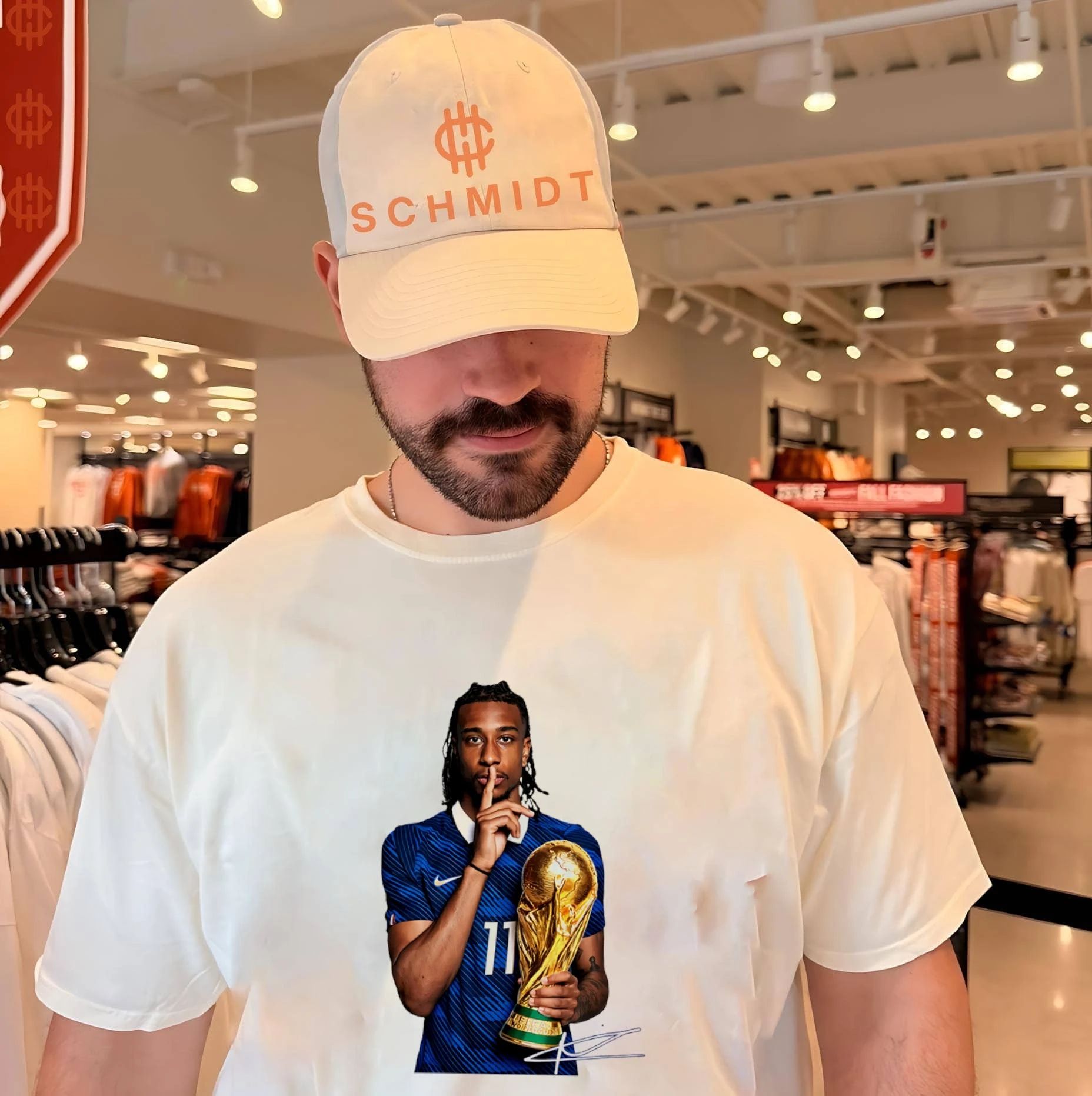 Michael Olise France National Team shh trophy shirt