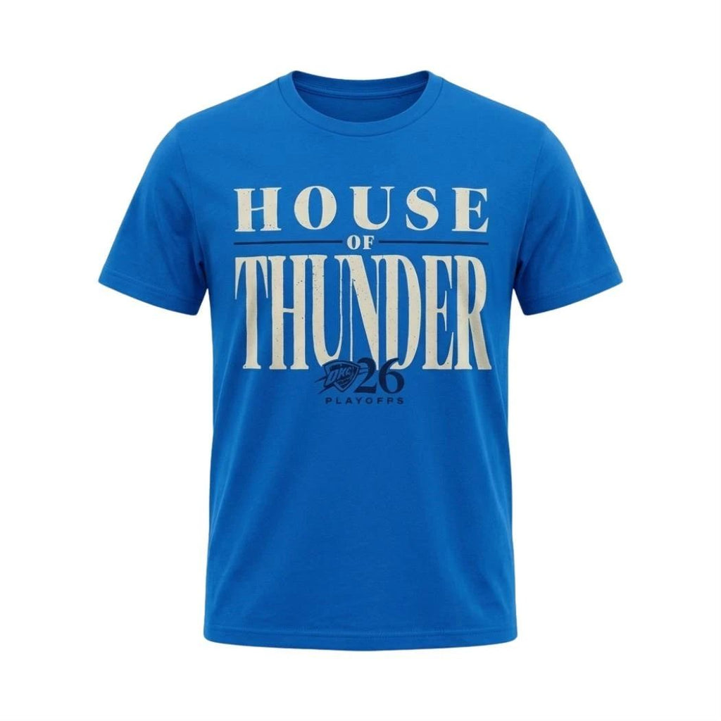 Oklahoma City Thunder Playoffs House Of Thunder Shirt