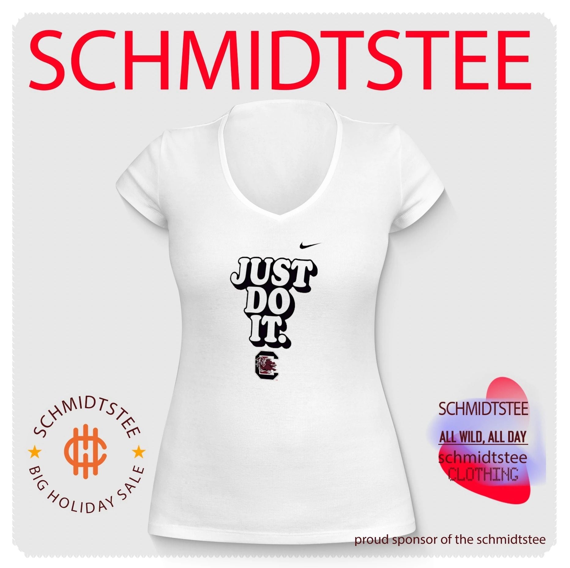 South Carolina Gamecocks Just Do It Garnet shirt