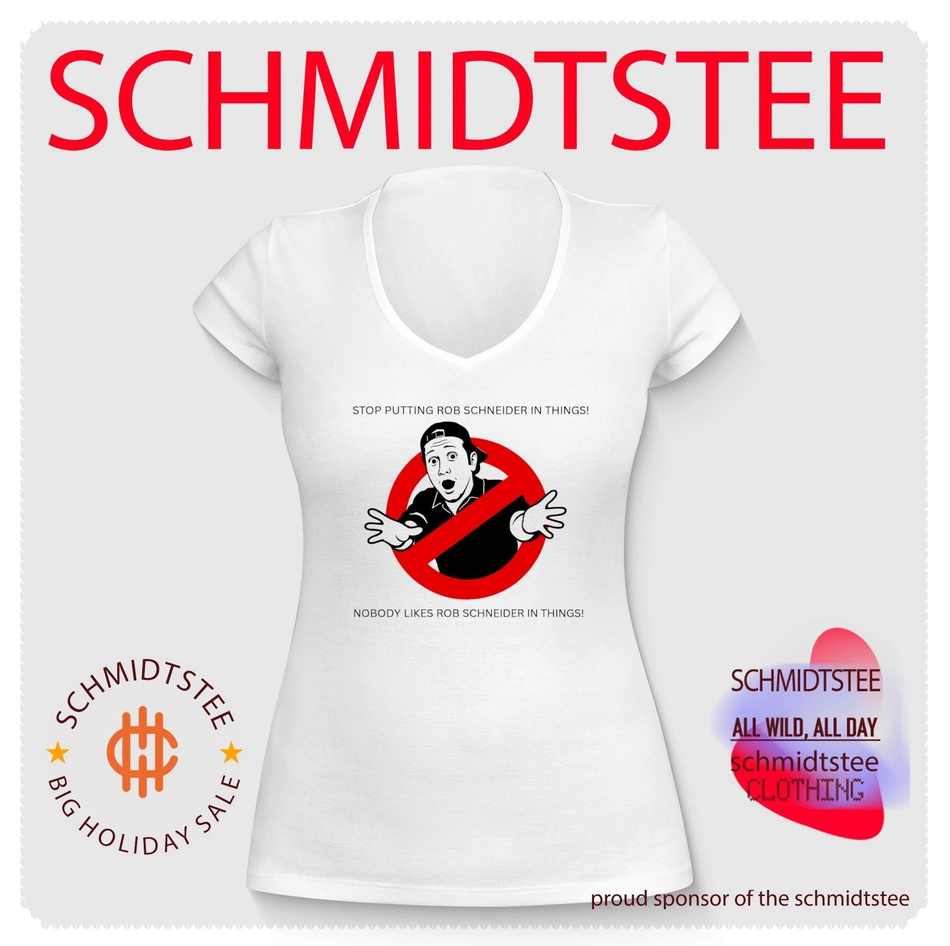 Rob Schneider Stop Putting Him in Things Meme shirt