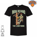 Man Behind The Lightning Lineman Skeleton Electrician Working Man Graphic Vintage shirt