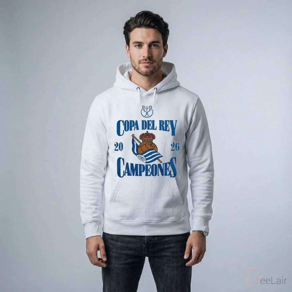 Real Sociedad 2026 Copa Del Rey Champions Shirt