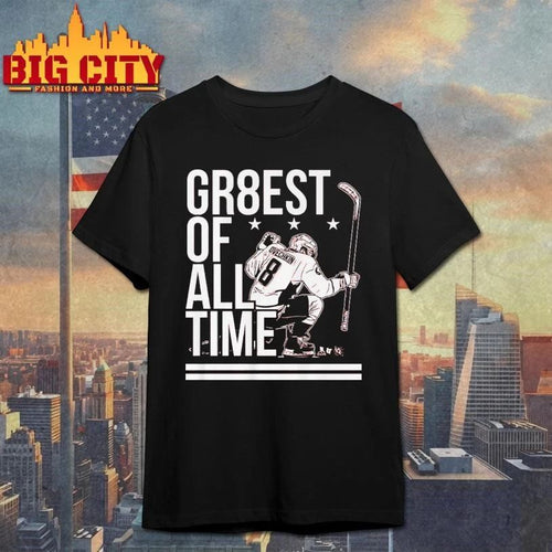 Alex Ovechkin The Gr8est Of All Time Graphic Shirt