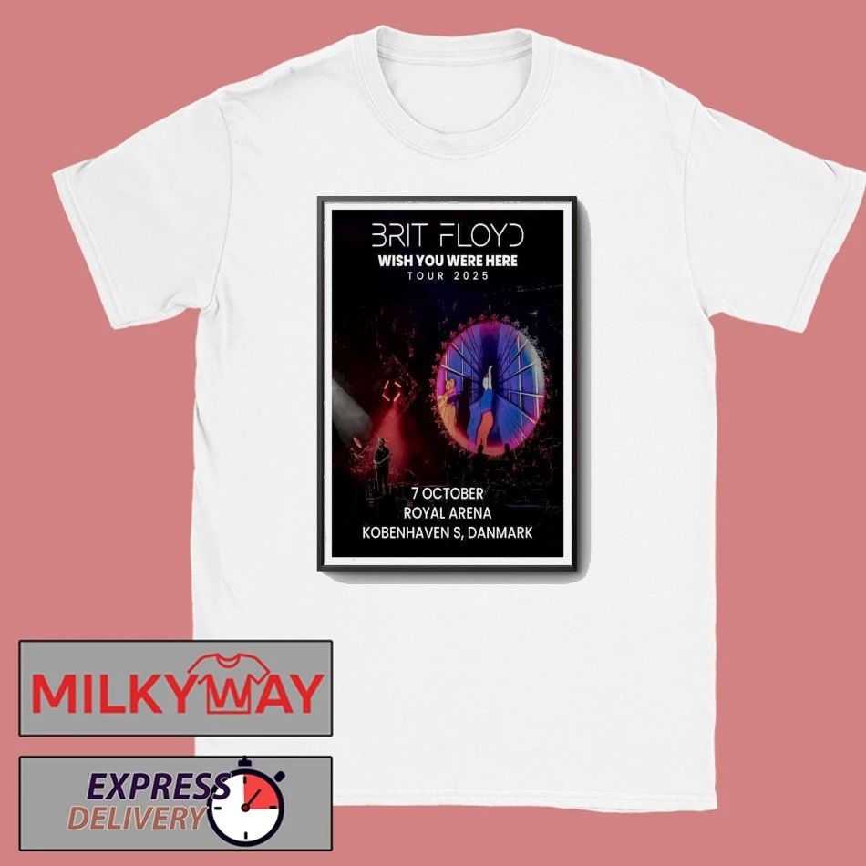 Brit Floyd Royal Arena Kobenhavn Oct 7 2025 Poster shirt