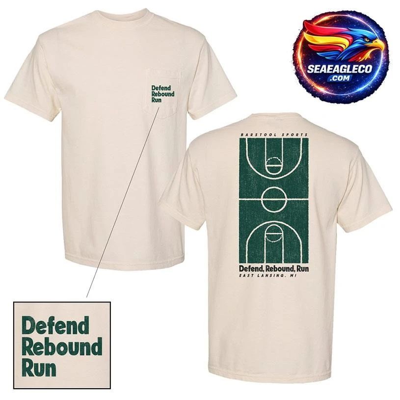 Defend Rebound Run Two Sided Shirt