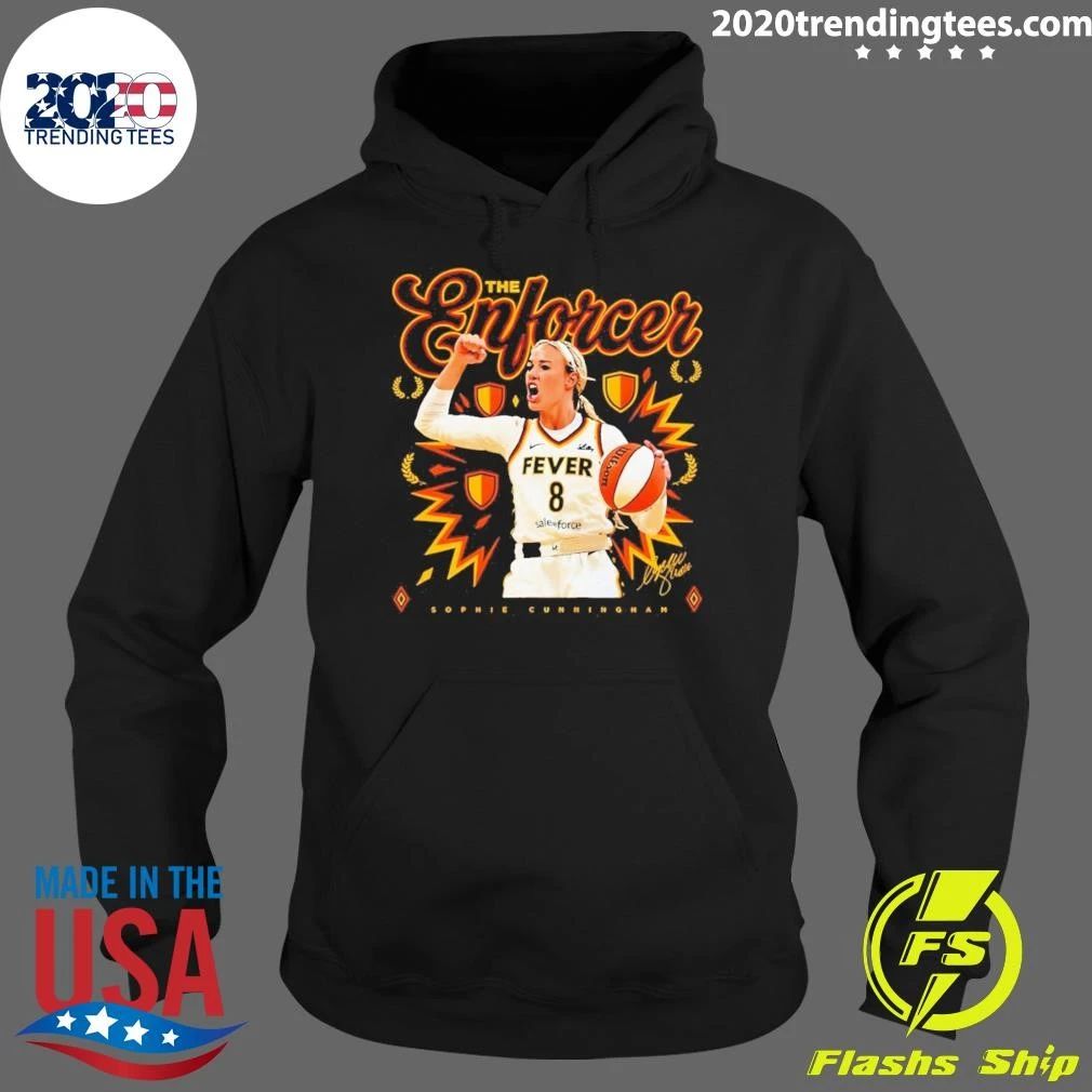 The Enforcer Sophie Cunningham Indiana Fever Basketball WNBA 2026 Signature Shirt