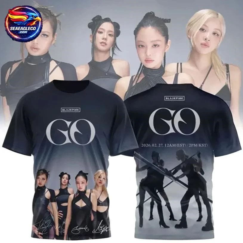 Blackpink Deadline World Tour Special Edition Two Sided Shirt