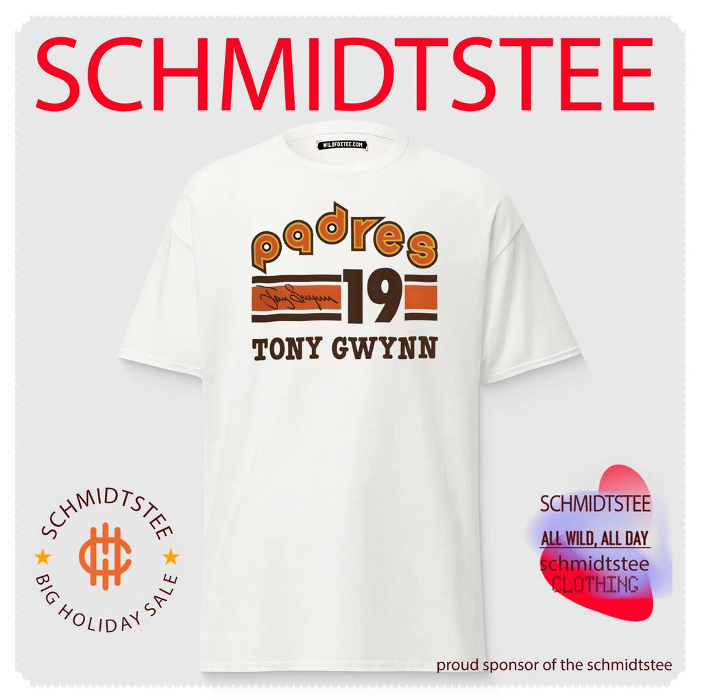 Padres 19 Tony Gwynn Signature Shirt