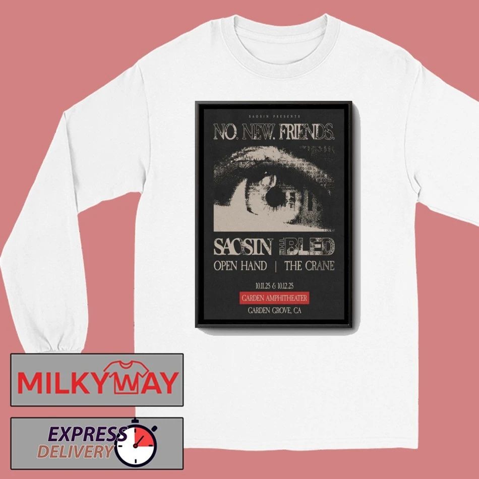 Saosin Festival Garden Amp Garden Grove Poster shirt
