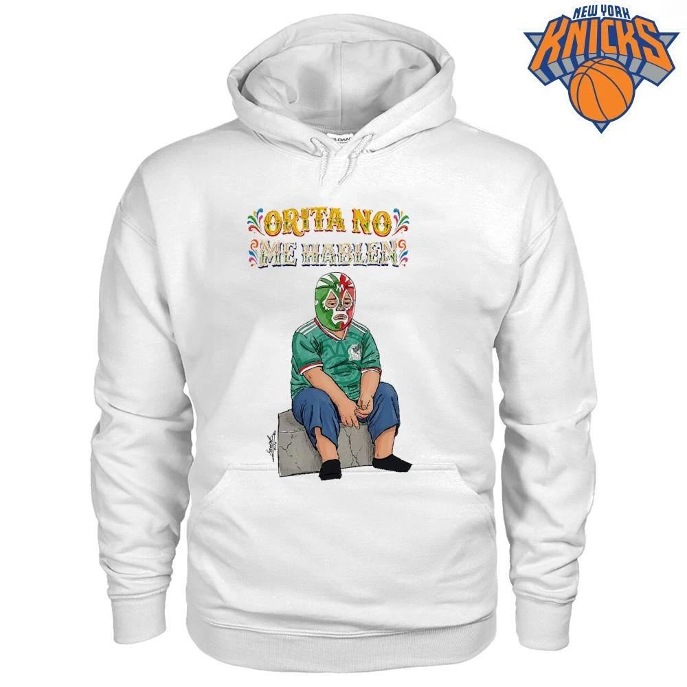 Orita No Me Hablen Sad Wrestler Lucha Libre Mask Pop Art Graphic Shirt