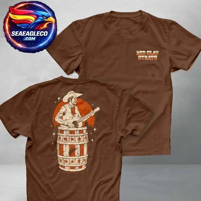 Red Clay Strays 2026 Tour Houston TX Two Sided Shirt