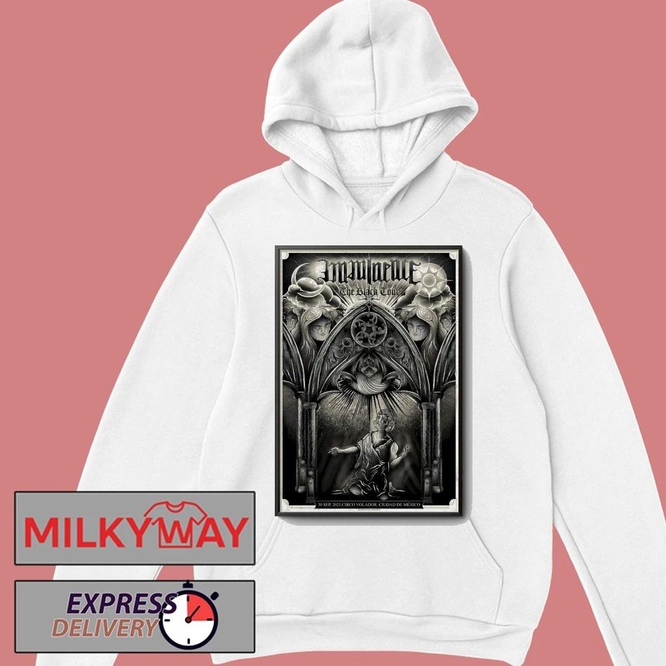 Imminence Mexico Sept 30 2025 The Black Tour Poster shirt