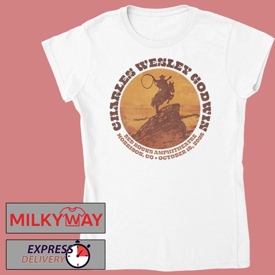 Charles Wesley Godwin Oct 15 2025 Red Rocks Show shirt