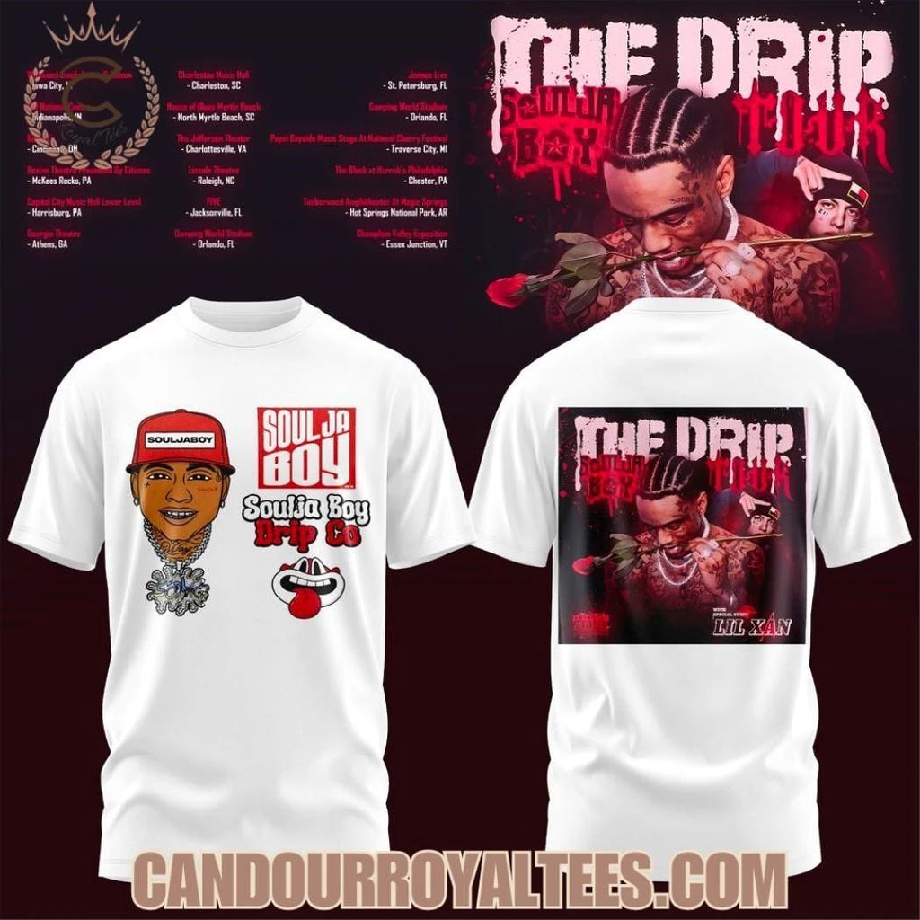 Soulja Boy The Drip Tour 2026 Shirt