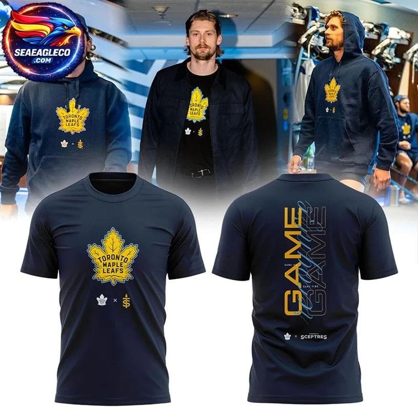 Toronto Maple Leafs x Toronto Sceptres Women’s Celebration 2026 Two Sided Shirt