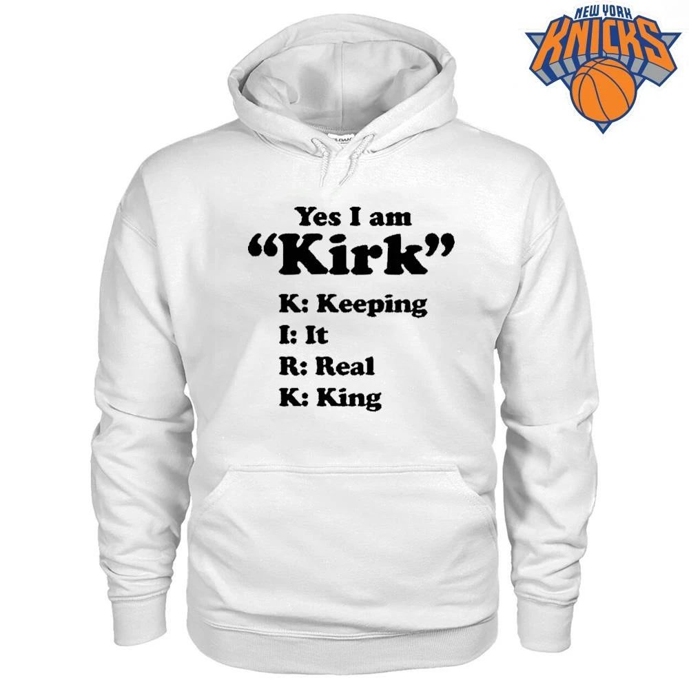 Yes I Am Kirk Keeping It Real King Shirt