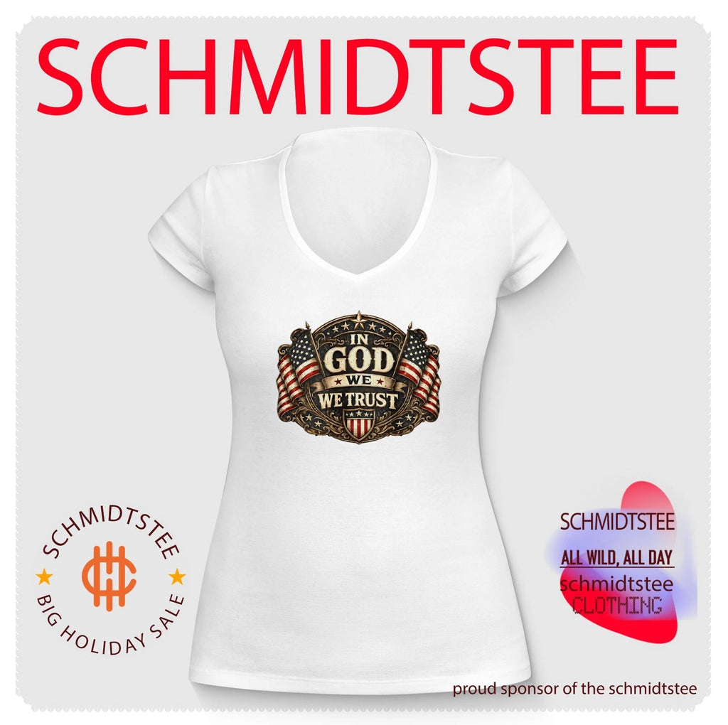 In God We Trust Patriotic Flag Emblem USA shirt