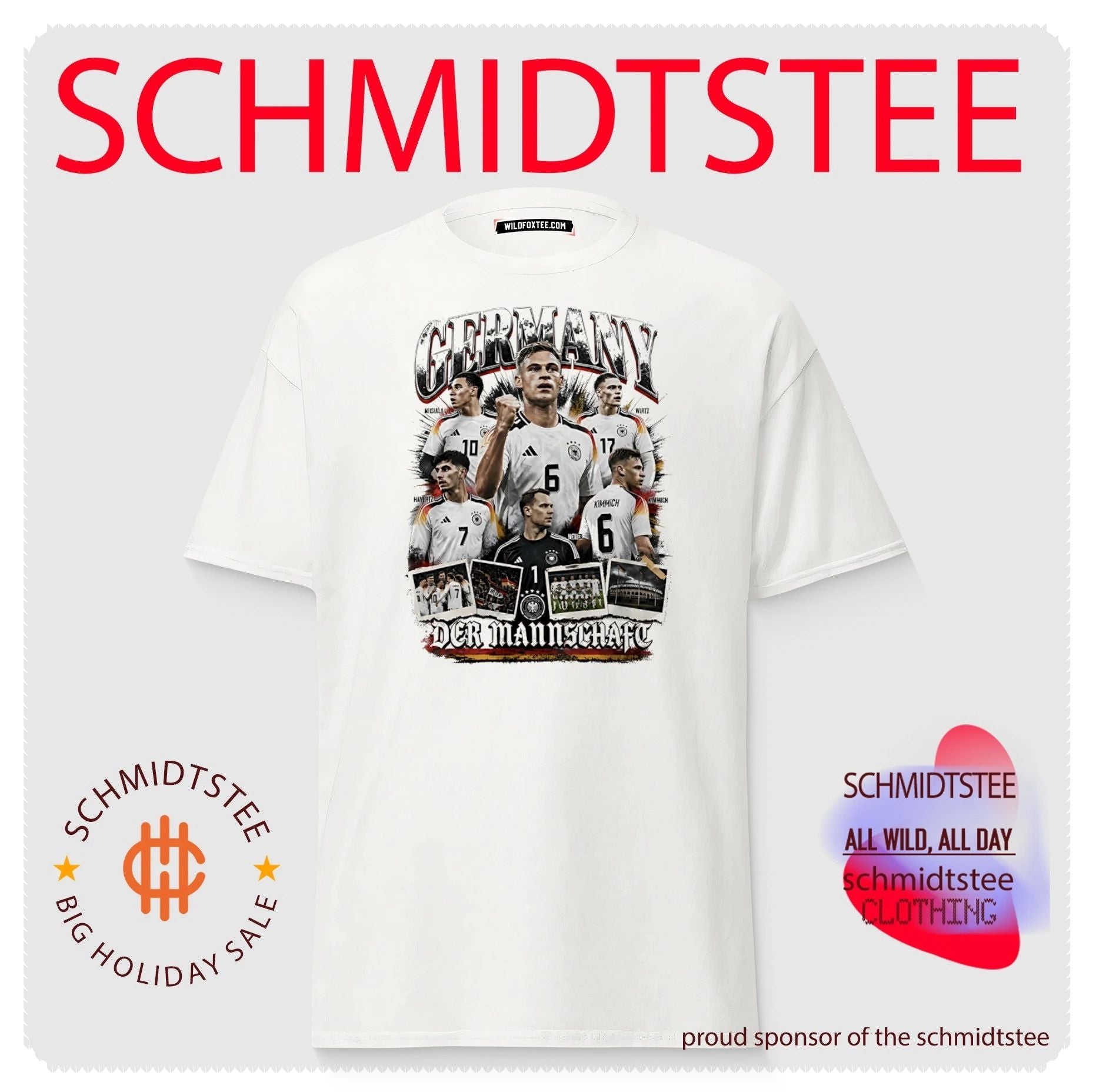 Germany Der Mannschaft World Cup 2026 vintage shirt