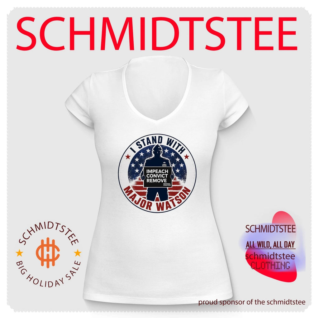 Major Watson Impeach Convict Remove Distressed Emblem shirt