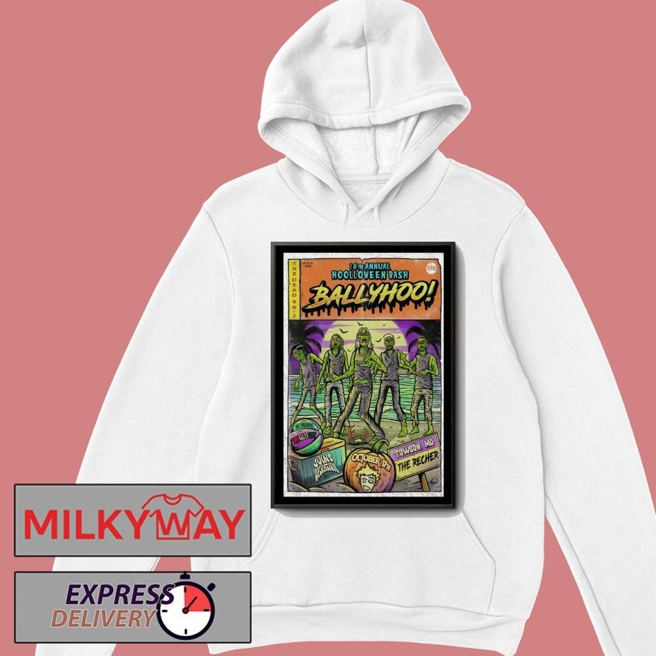 Ballyhoo! Oct 17, 2025 The Recher. Towson, MD Poster shirt