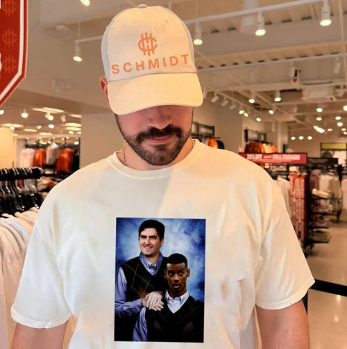 Andoni Iraola and Alexander Isak Step Brothers shirt
