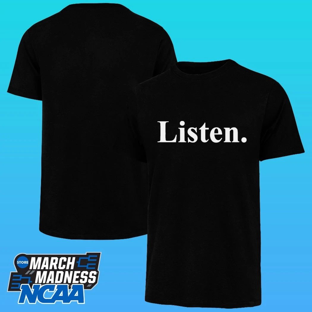 Zak Butters Wearing Listen Shirt
