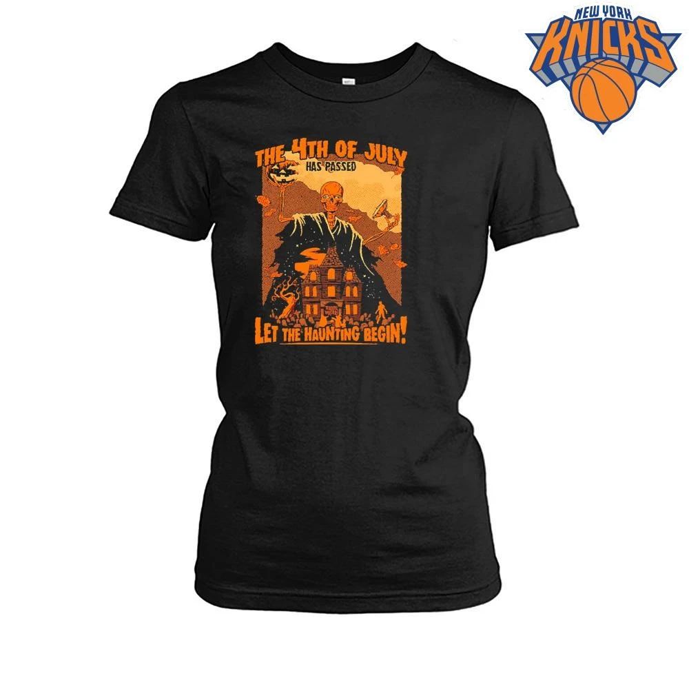 The 4th Of July Has Passed Let The Haunting Begin Halloween Skeleton Shirt