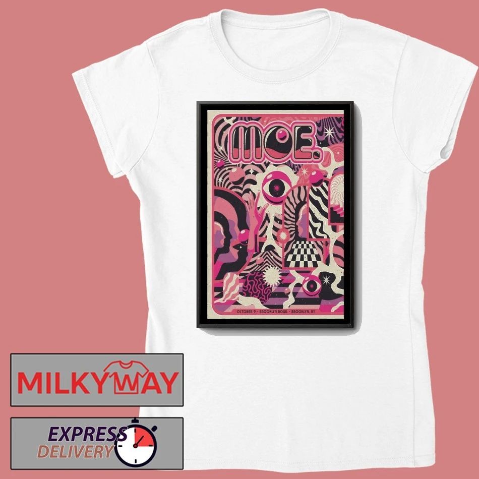 Moe. Oct 9, 2025 Concert Brooklyn, NY at Brooklyn Bowl Poster shirt