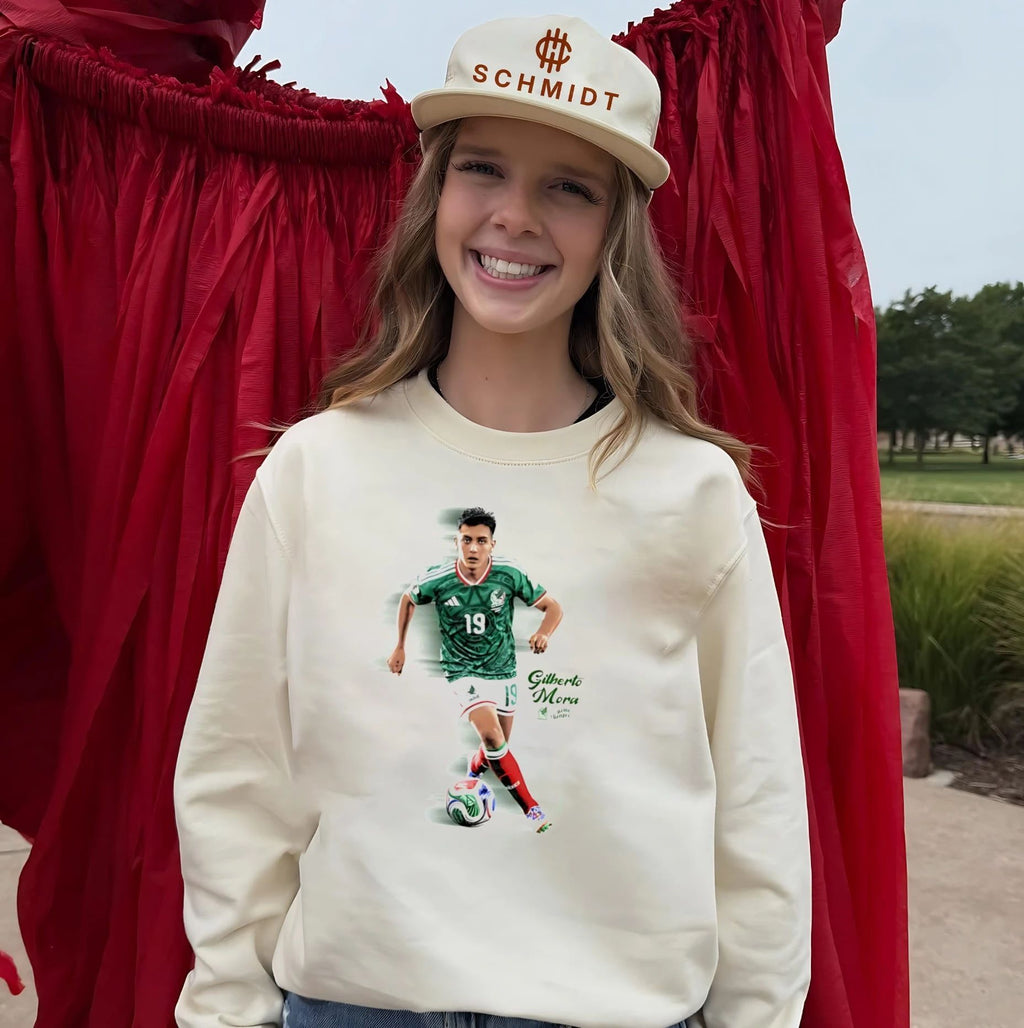 Gilberto Mora Mexico National Team Soccer graphic shirt