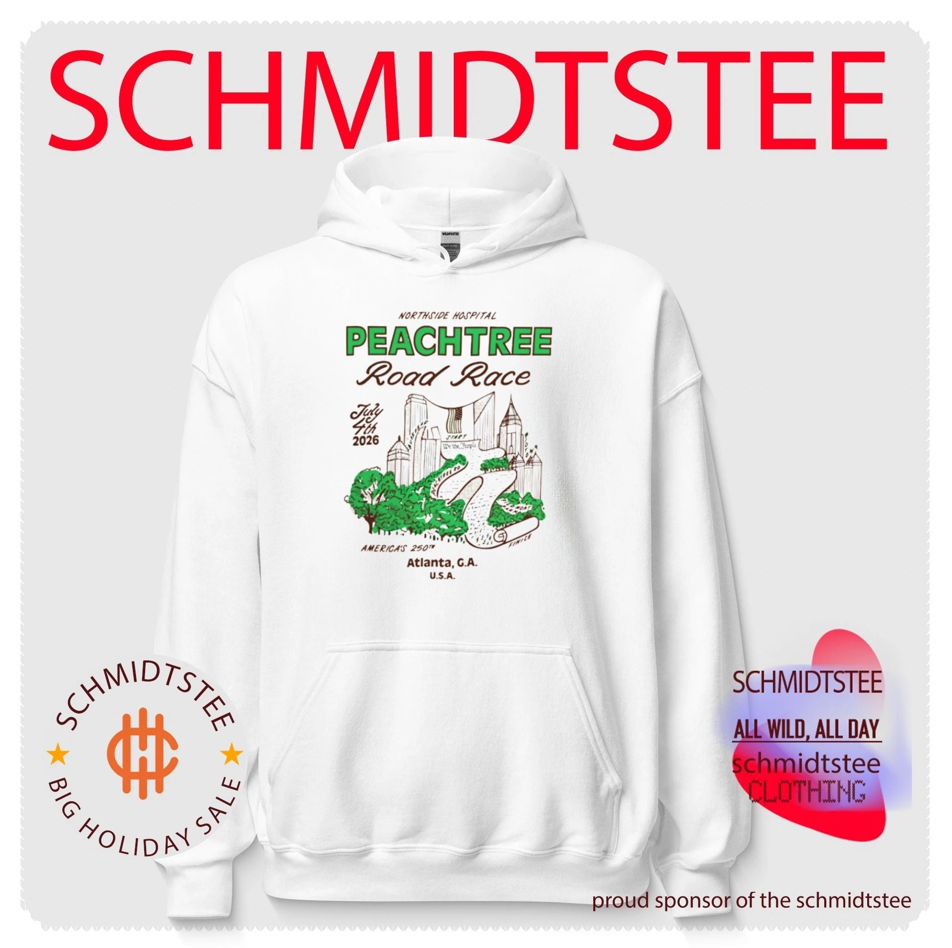 2026 Peachtree Road Race We The Peaches Dyan Szall Atlanta Finisher shirt