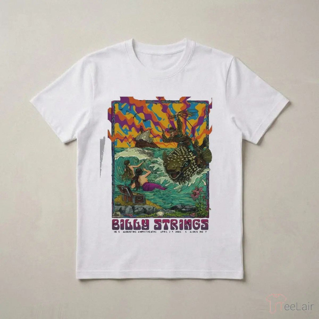 Billy Strings April 2-4 2026 In St. Augustine FL Poster Shirt