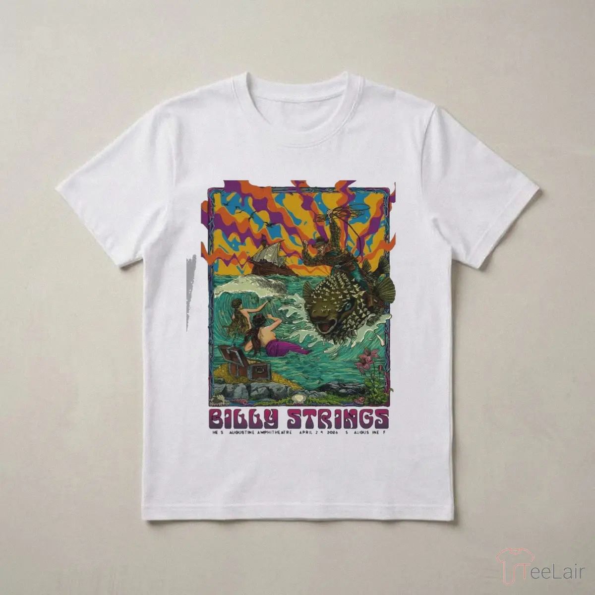 Billy Strings April 2-4 2026 In St. Augustine FL Poster Shirt