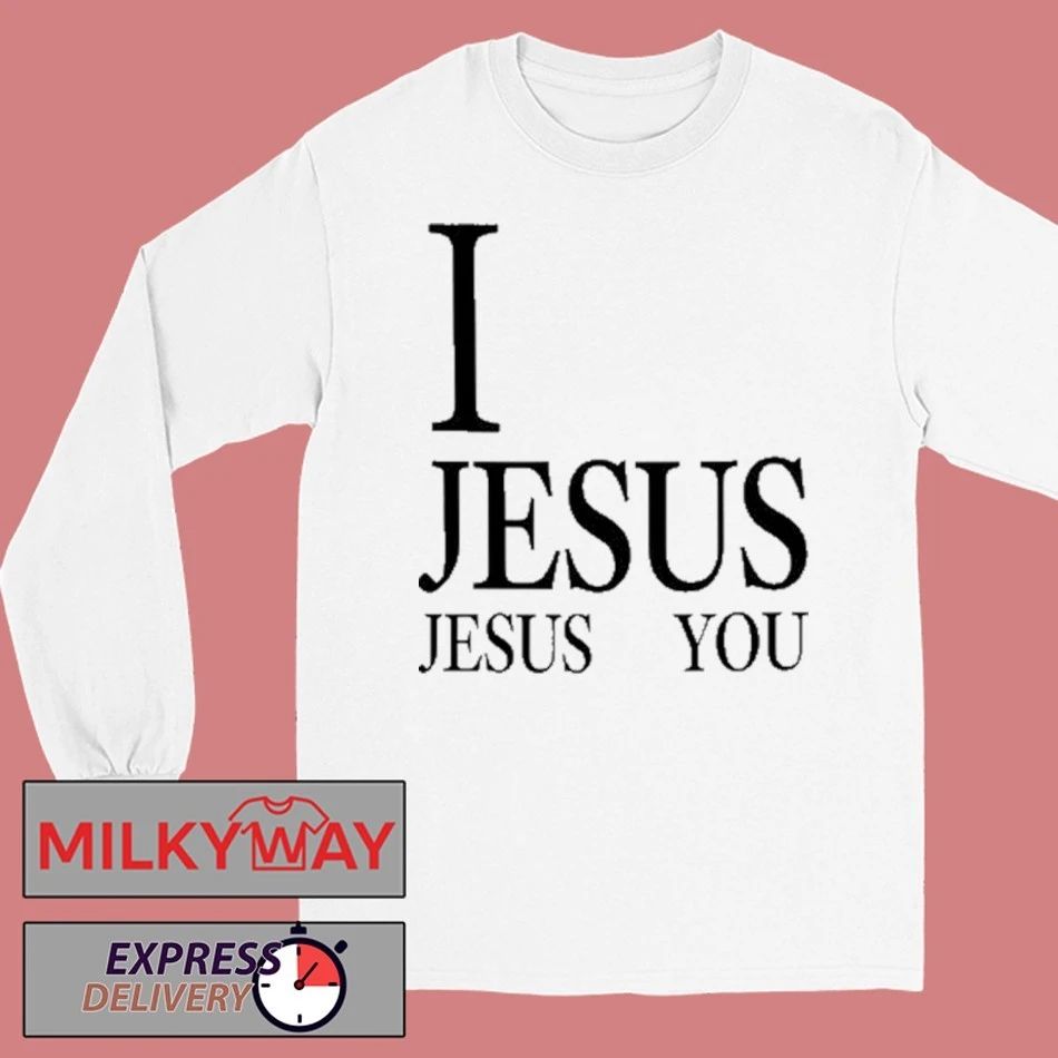 I Love Jesus Jesus Loves You Breast Cancer Awarness shirt