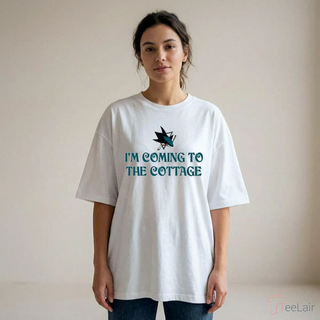 San Jose Sharks I’M Coming To The Cottage Shirt