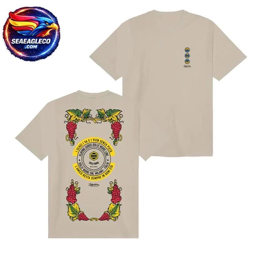 Dolly Noire Asso Di Denari Triestine Two Sided Shirt