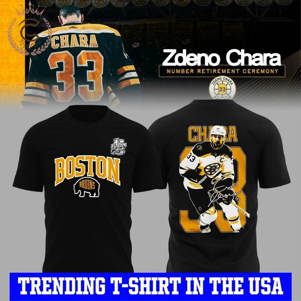 Boston Bruins Hockey Hall of Fame Zdeno Chara Shirt